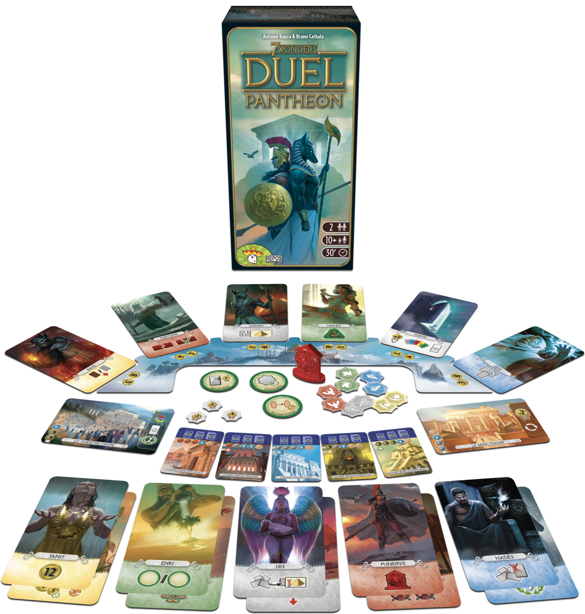 7 Wonders Duel: Pantheon (Nordic) lisäosa